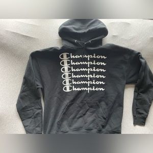 Mens Champion xl hoodie black